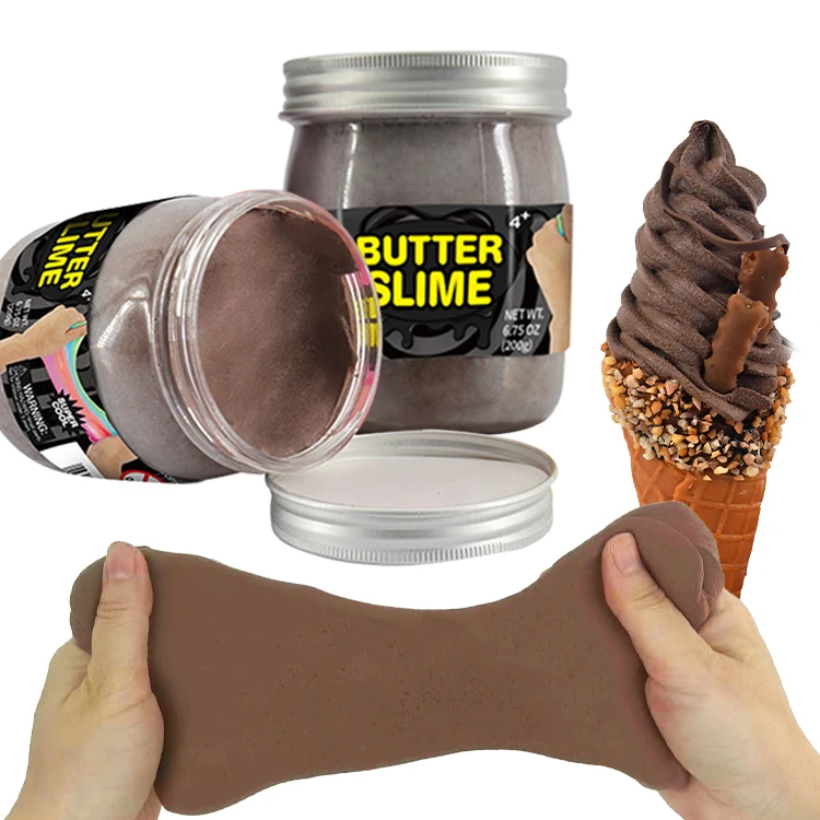Istudio Oem Diy Butter Slime Kit Colorful Eco Friendly Make Ice Cream Slime Kit