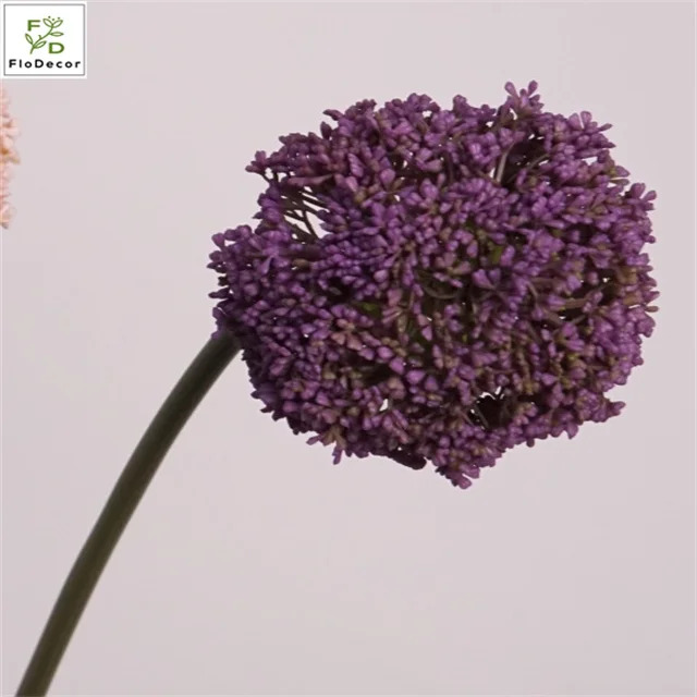New Arrival Artificial Sedum Ball Giant Allium Flowers Ball Green For Living Room Hotel Wedding Decoration