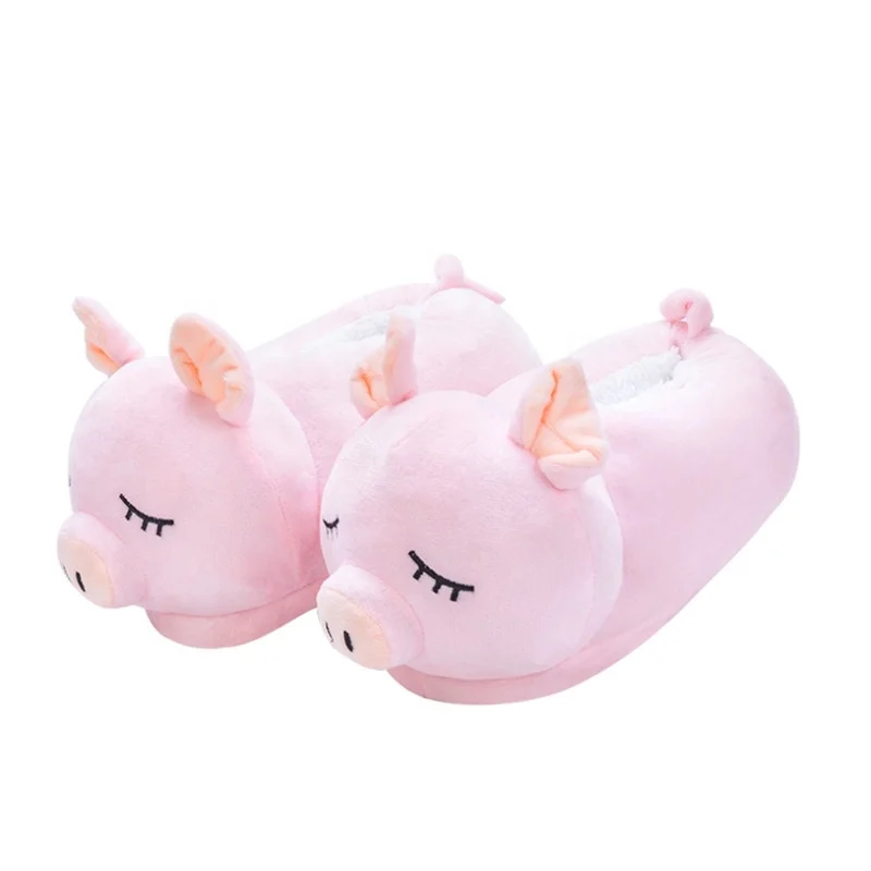 New design custom popular animal stuffed unicorn plush unicorn winter lady slippers women indoor slipper