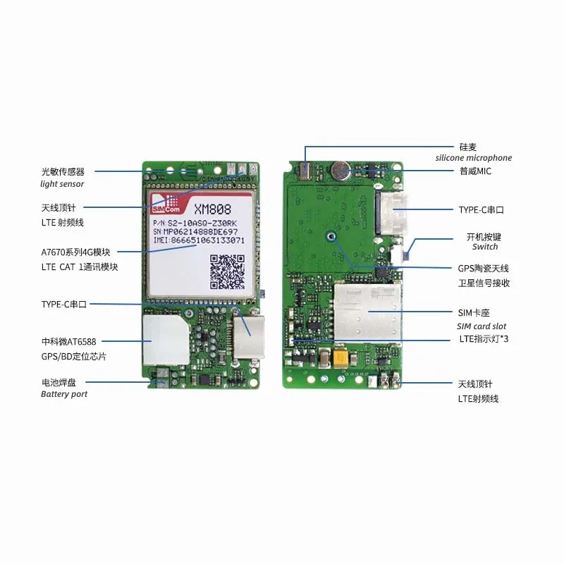 Manufacturer OEM ODM PCBA Motherboard Circuit Design Software Solution Service Customized PCB Development 4G GPS Tracker Board