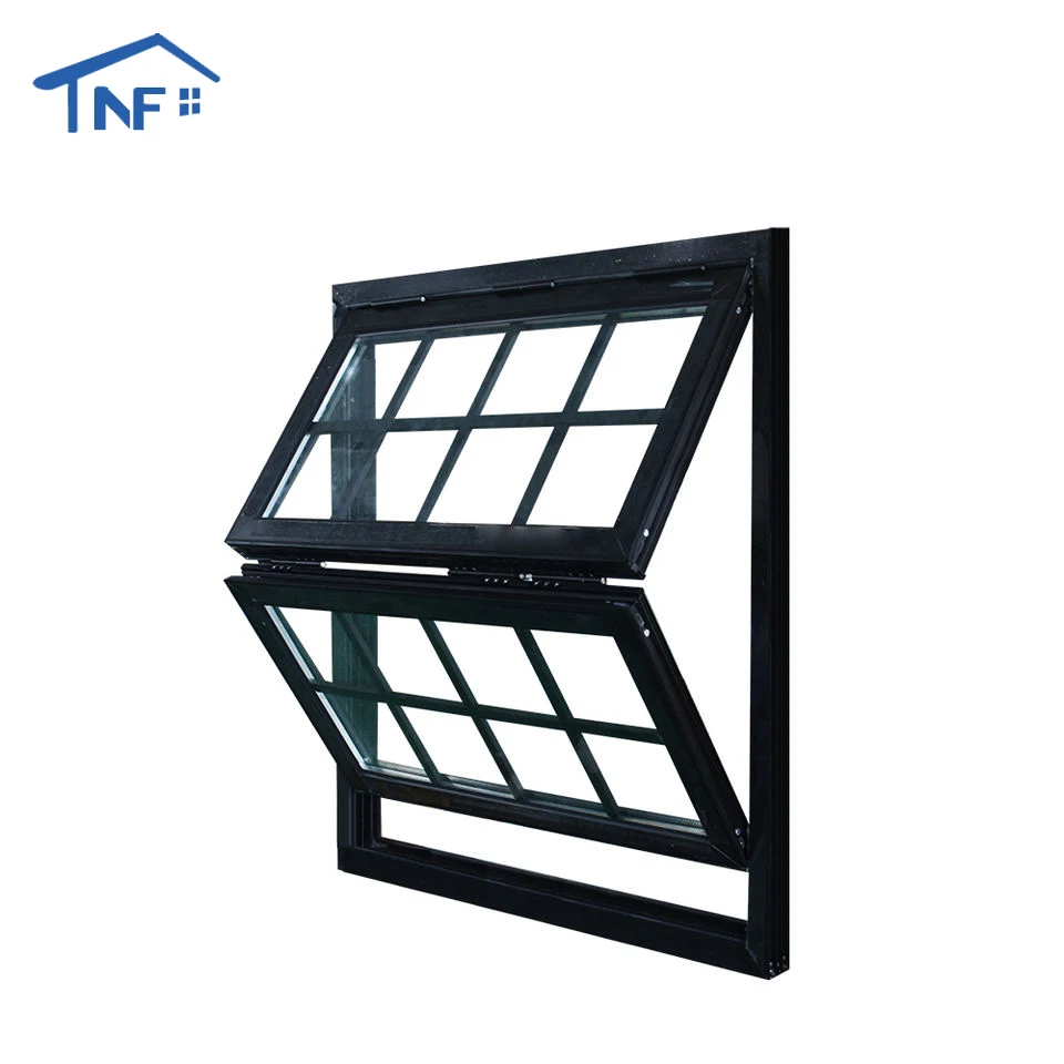 Aluminium Customize Kitchen Bi Fold Window Vertical Top Folding Glass Push Up Fold Up Windows