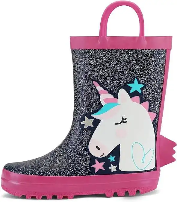 Children Rain Boots Outdoor EVA Waterproof Baby Rainy Shoes Toddler Girl Boy Anti Slip Soft kids Water rain boot kids