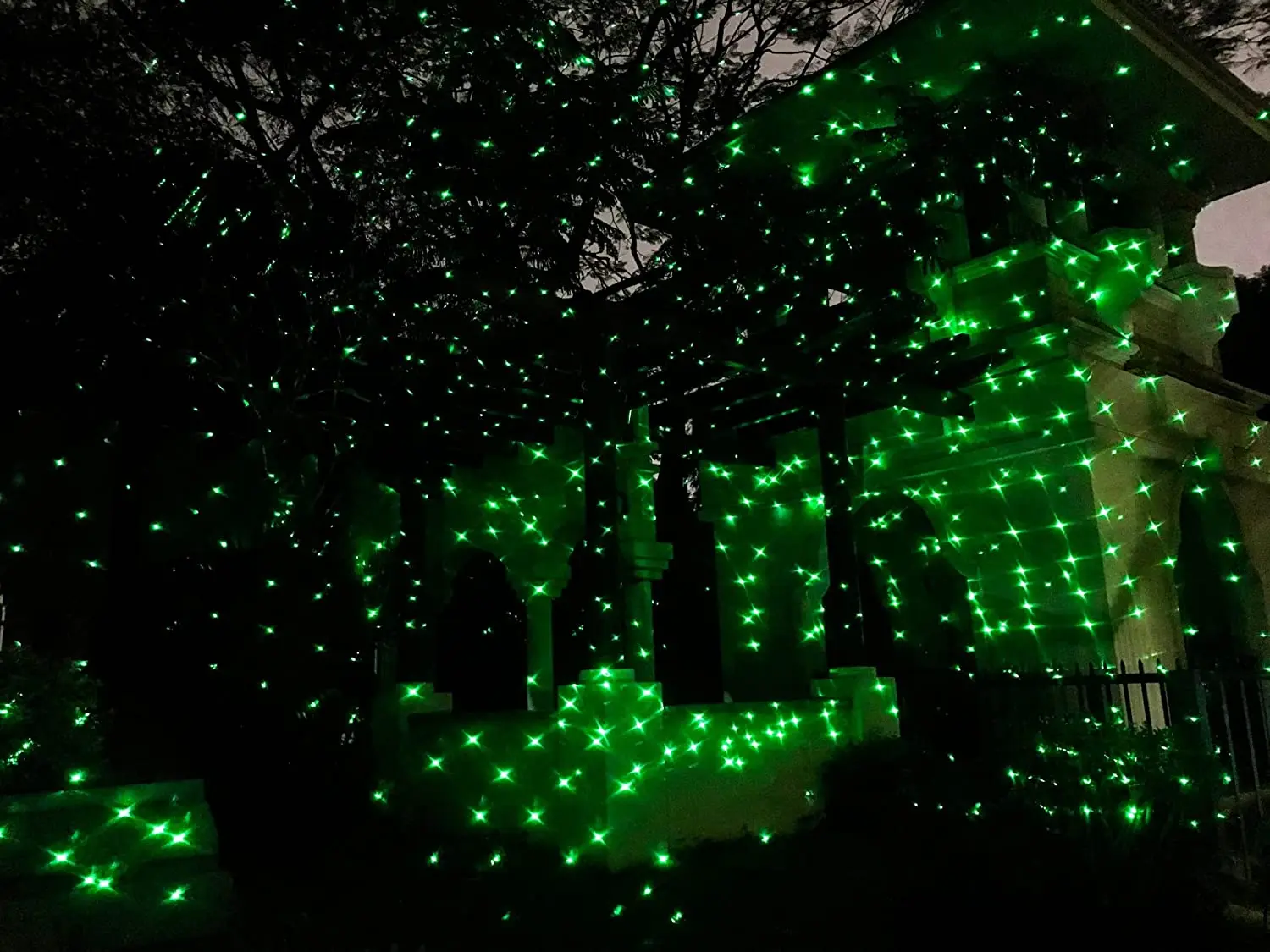 X-Laser Factory Motion Full Spectrum 7 Color with White Star Effects Laser Christmas and Decorative Lights with Remote Control