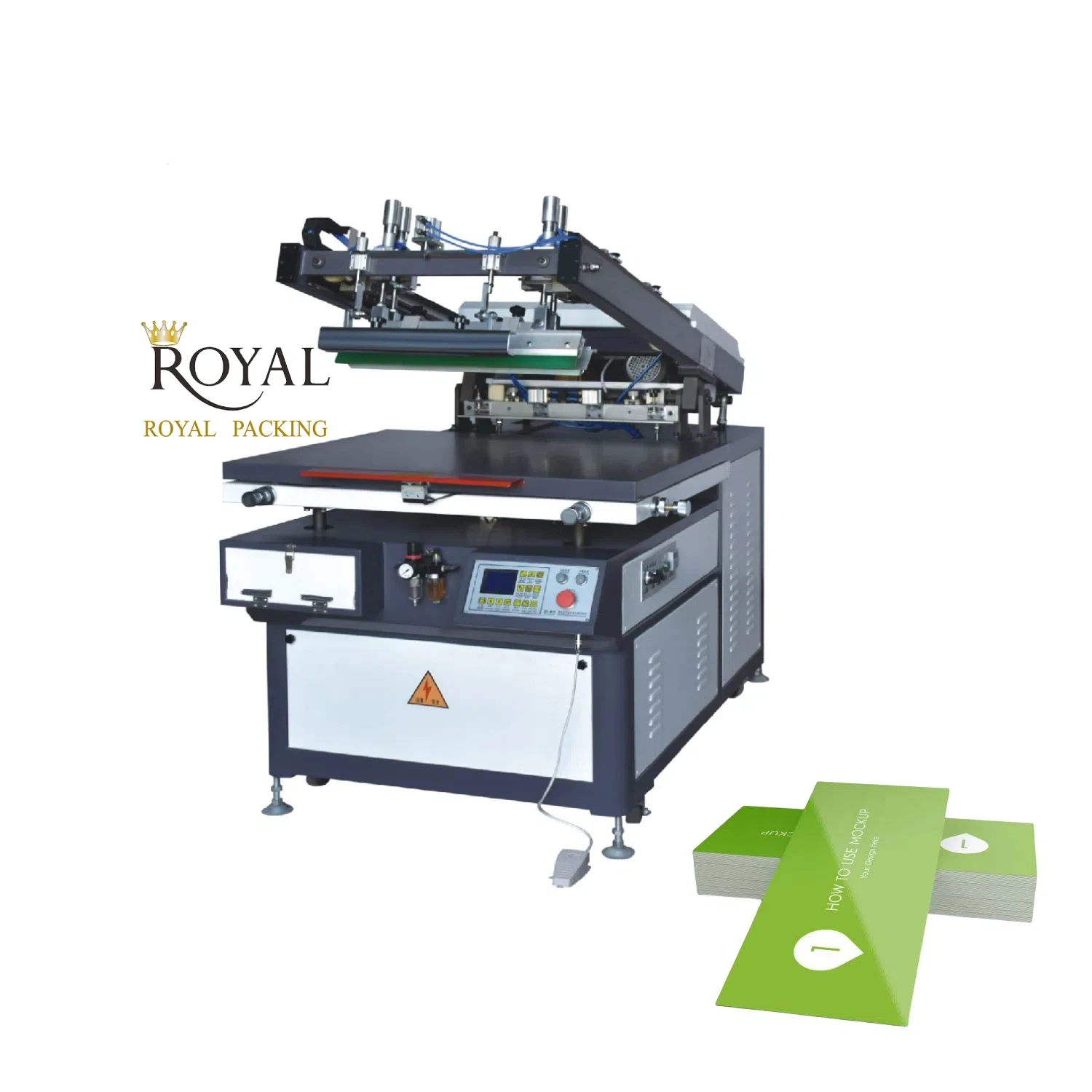 Semi-automatic Screen Printing line Automatic Spot Uv Screen Printing Machine Screen Printing Press Machine