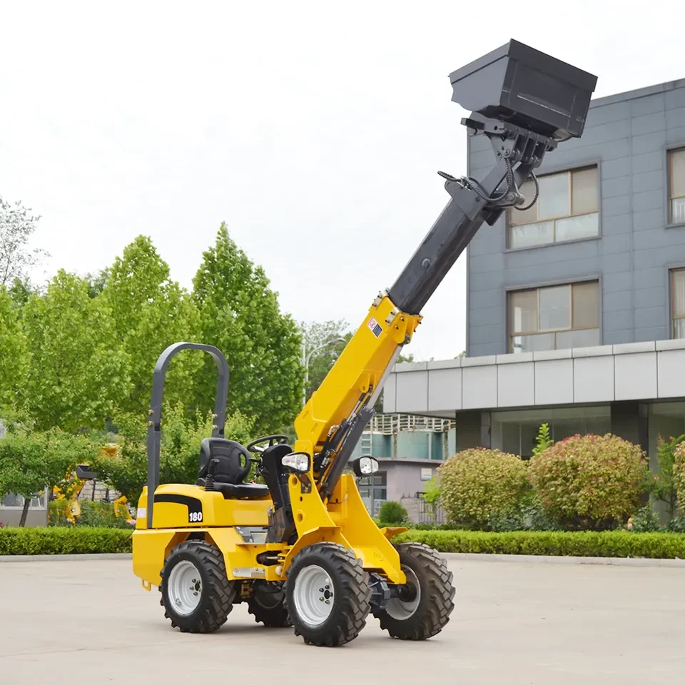 Kubota Mini Skid Steer Loader 1ton 2ton Wheel Loader Front Loader Design Construction Farm Work Offer Core Components Engine