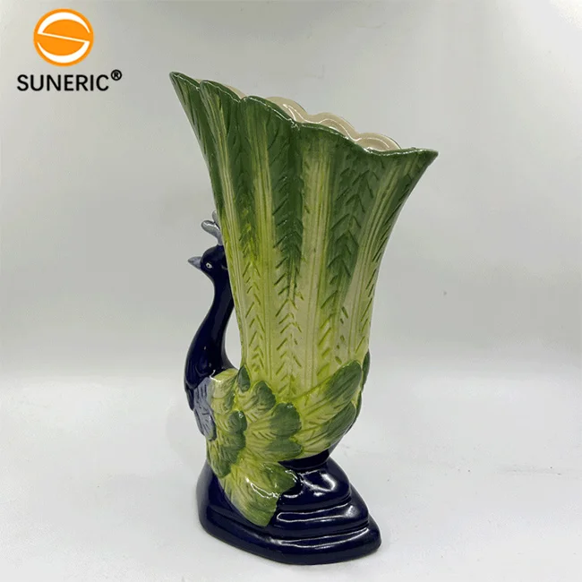 OEM Logo Peacock Wine Shot Cup Glass For Bar Party Restaurant Creative Hawaii Halloween Tiki Mugs Ceramic Animal Cocktails Cups