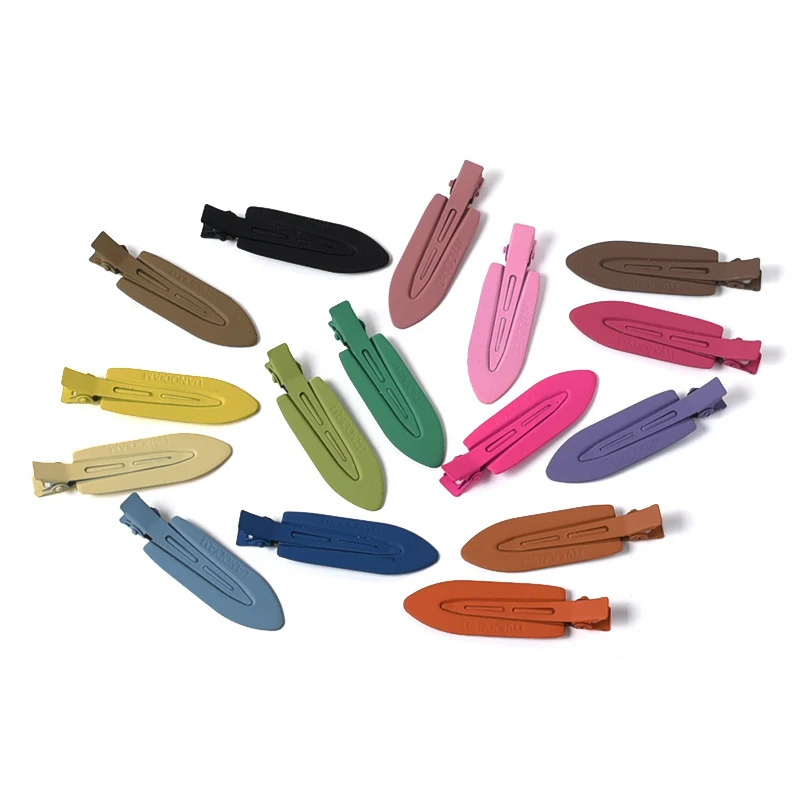 New Korean Style Cartoon Solid Candy Color Hairpin Hair Clips Ponytail Hair Barrettes For Kids Girl Hairgrips Clip