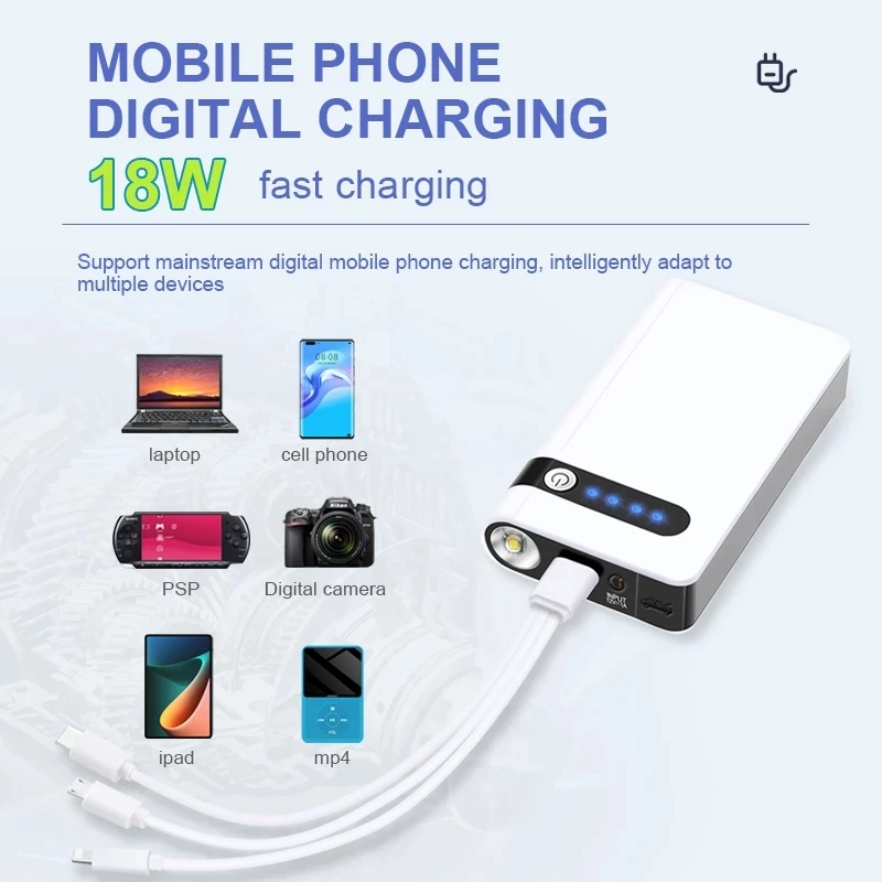 Cheap Portable 20000mah Emergency Tools High Power Car Booster Car Lithium Battery 12v Starter Portable Car Battery Jump Starter