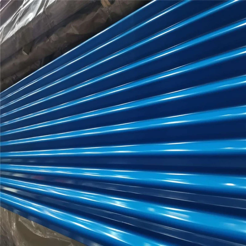 Chinese Manufacturers Direct Sale 0.3mm ASTM AISI Color Coated Galvanized Corrugated Steel Roofing Sheet for Roofing Tile