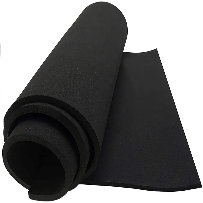 Customized Thin 2mm 3mm 5mm Neoprene Foam Rubber Sheet Neoprene By The Meter