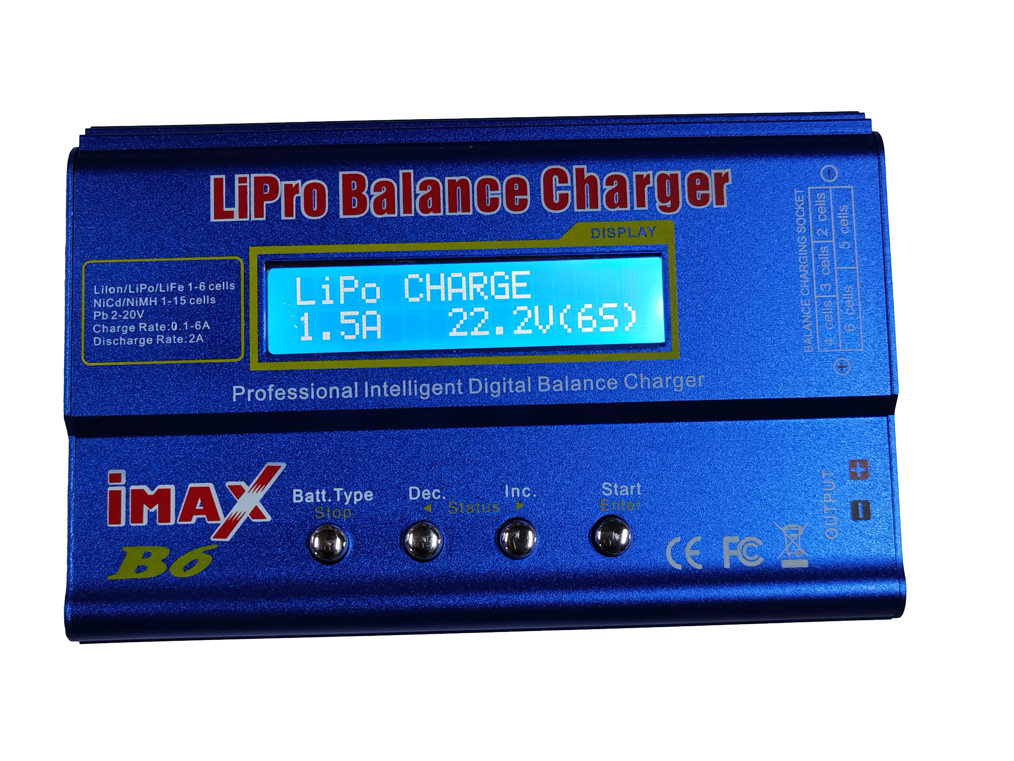 latest new design competitive price bule 12 v professional small size RC lipo battery charger