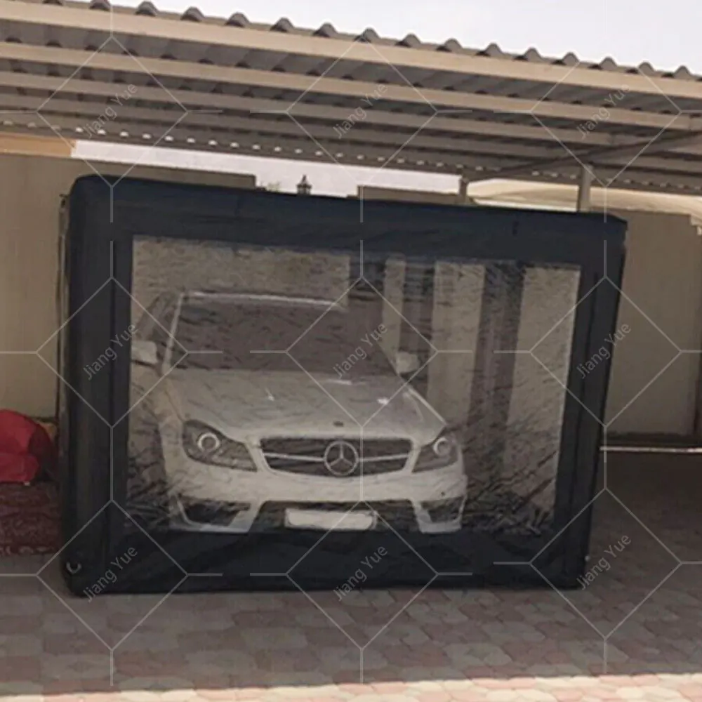 Air Tight PVC Inflatable Garage Tent Portable Inflatable Car Cover Spray Paint Tent For Sale