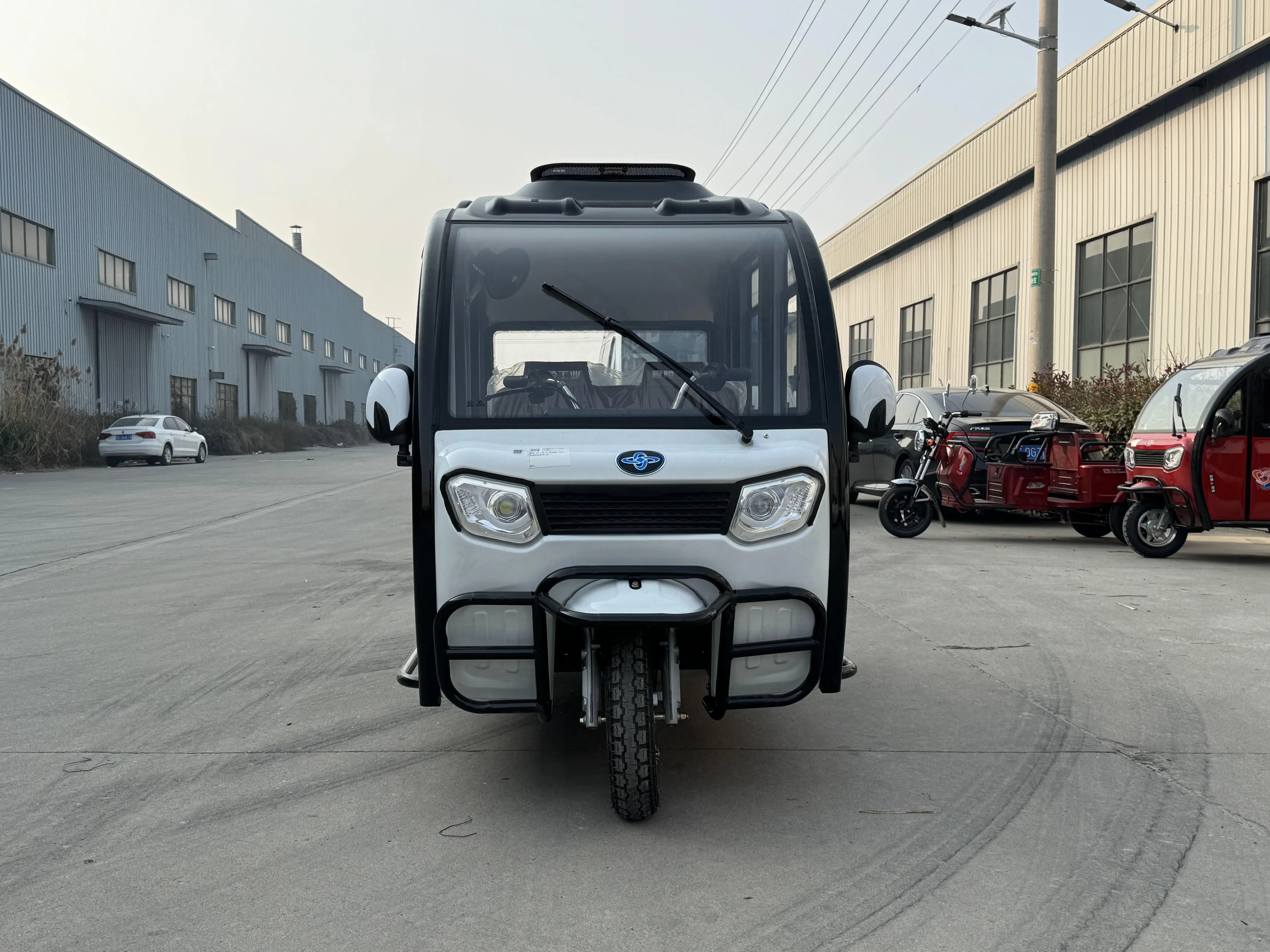 Lb-Zr5D Electric Tricycle Closed Cabin Safe Speed Suitable With Children