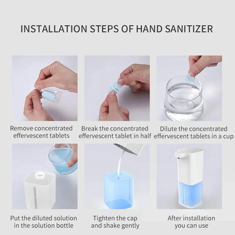 
Automatic Foam Soap Dispenser Smart Sensor Liquid Soap Dispenser Intelligent Foam Dispenser Touchless For Hand Sanitizer Automatic Foam Soap Dispenser Smart Sensor Liquid Soap Dispenser Intelligent Foam Dispenser Touchless For Hand Sanitizer