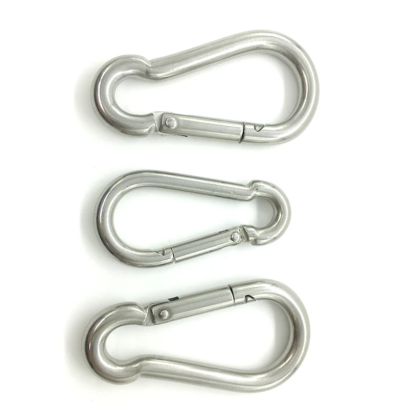 Stainless Steel 304 316 climbing snap hook Carabiner for kayak