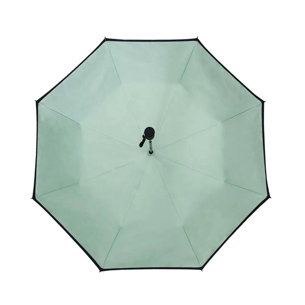 Скрытая рама Двойной Навес три складных зонта с индивидуальным принтом