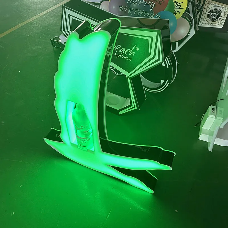 Nightclub Party Bar color changing LED Glorifier Display Bottle presenter Rechargeable GREY GOOSE vodka LED Bottle Presenter