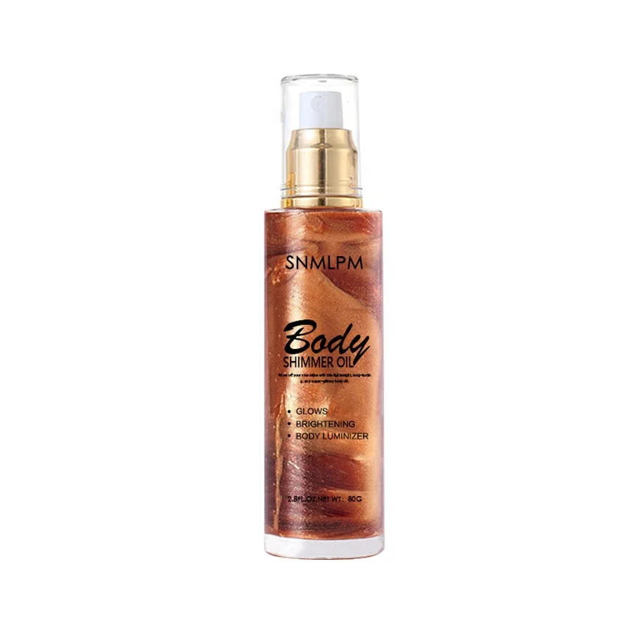 Private Label Natural Deep Dark Suntan Body Glow Scents Natural organic sands self tanner shimmer body oil