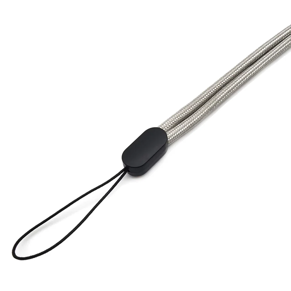 Adjustable Mobile Phone Hanging Long Strap Neck Lanyard Polyester Braided Camera Anti Losing Simple Rope For U Disk Id Card