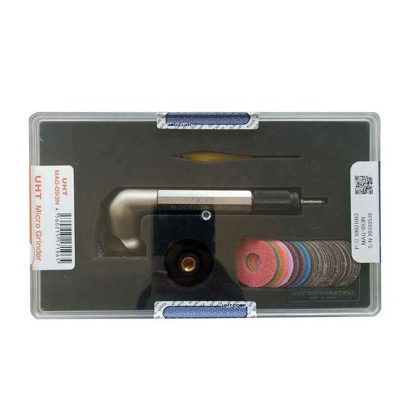 MAG-093N MAG-123N Pneumatic Ultrasonic Grinding Machine / Crankshaft Polishing Machine/ Air Die Grinder Metal 3 Months UHT JP