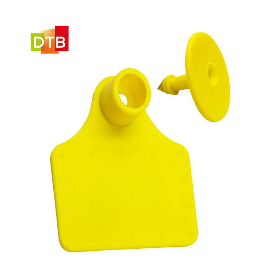 Customized RFID Cow ear label Sheep Pig Earmark Recognition Label RFID Animal Livestock Management Tag Card