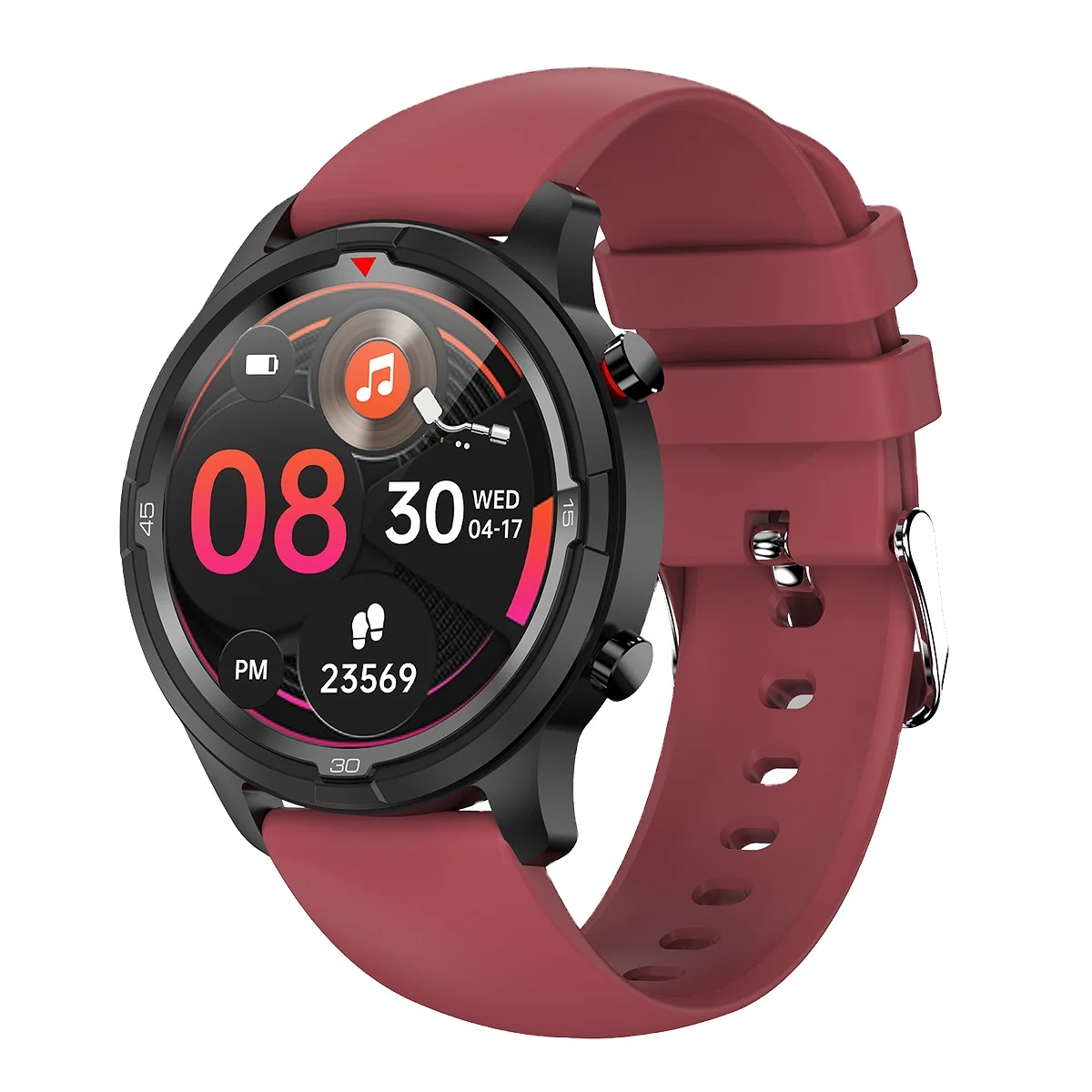 TW26 Smartwatch bule booth Dual Mode Call Local Music Connect to TWS Headset Heart Rate Sleep Monitoring Watches for Android IOS