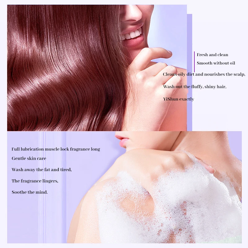 6pcs Rose Extract lasting perfume Shampoo shower gel lotion Set Custom Fragrance Bath Spa Gift Set