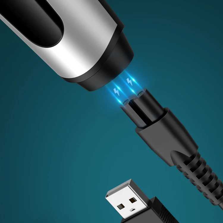 Профессиональные мужские машинки для стрижки волос, беспроводной Перезаряжаемый триммер для волос, профессиональная машинка для стрижки волос