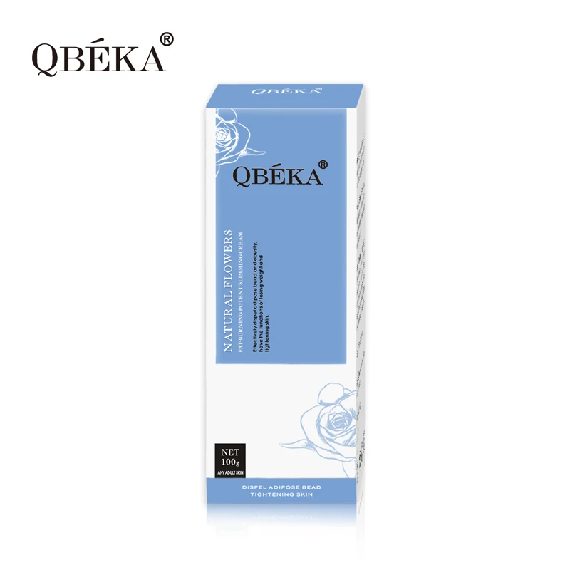 Wholesale Weight Loss Cream QBEKA Natural Flowers Fat-burning Potent Slimming Massaging Cream Body Slimming Cream