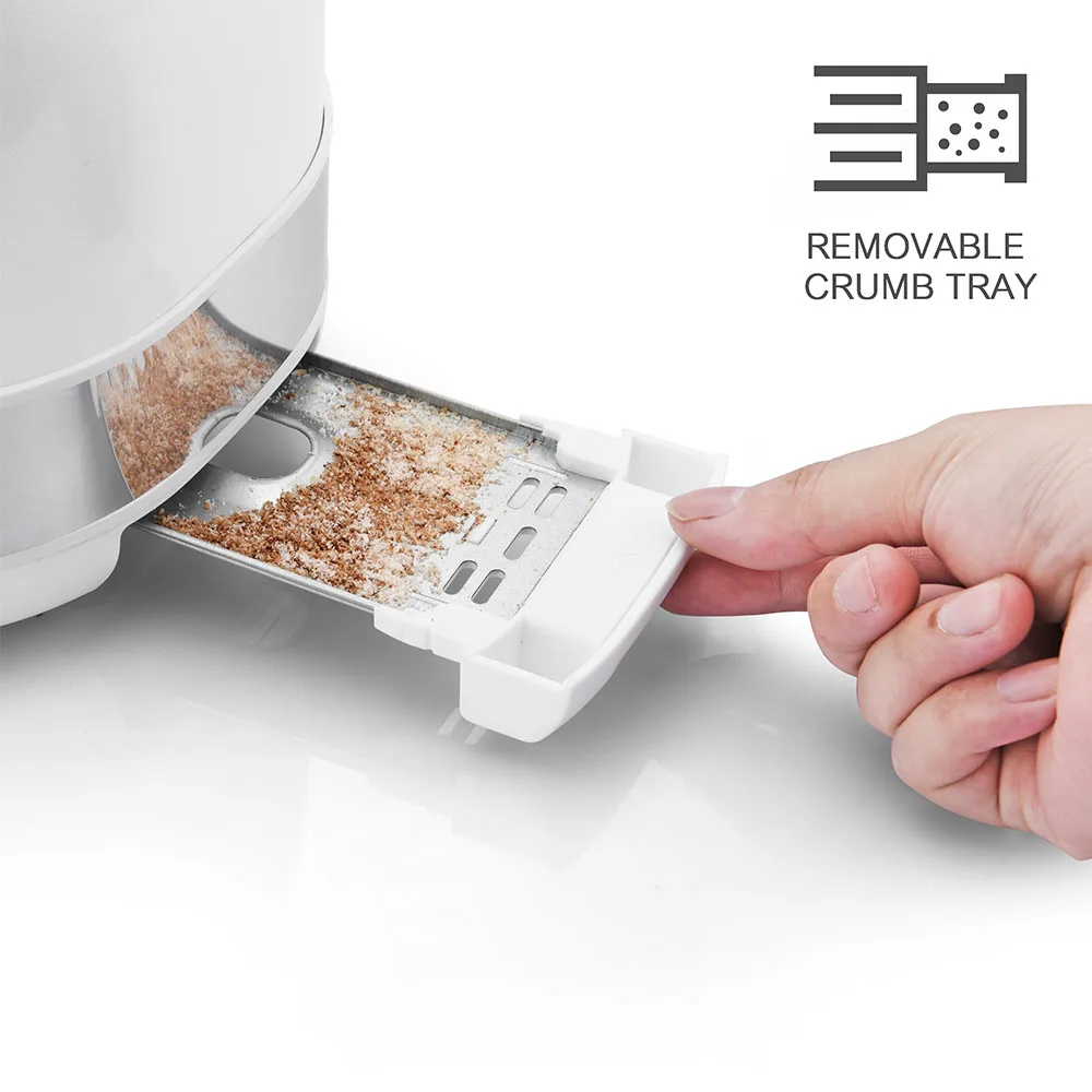 New LED display time watch smart bread toaster machine 2 slice commercial price tostadora de pan pop up toster custom toaster