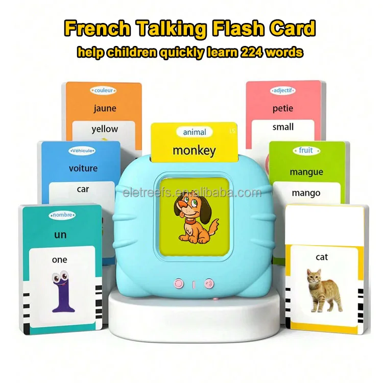 Kids Learning English And French Electronic Book Toy Education Electronic Books For Kid Children