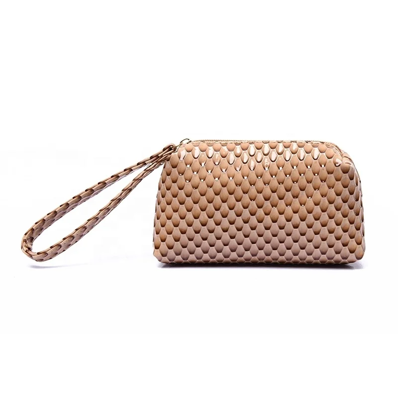 
Best selling shine Jacquard pattern PU women handbag 6 sets wholesale girls purses manufacturer ladies promotional set bags 