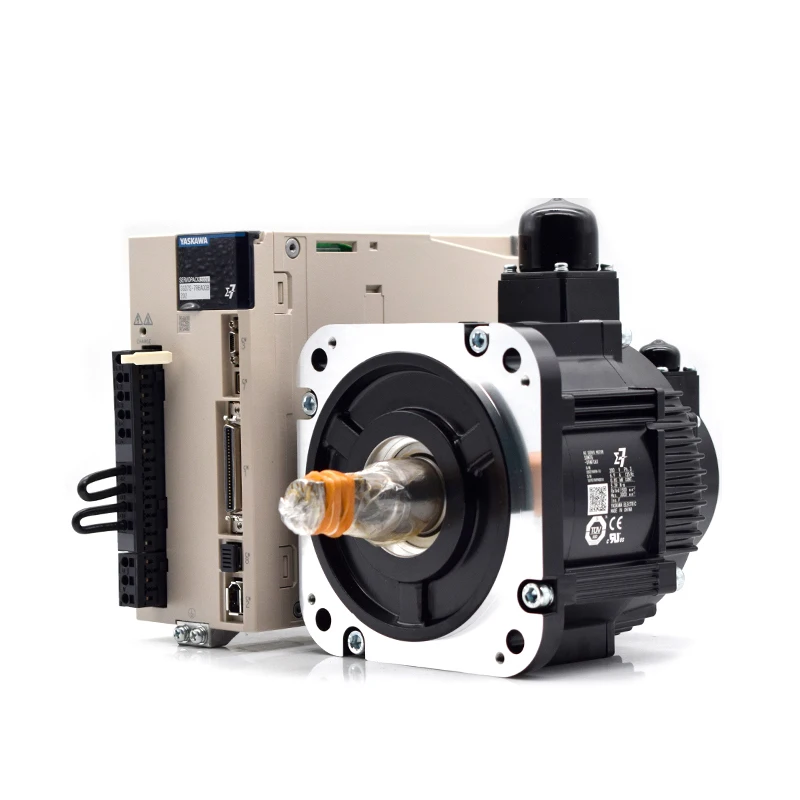 Серводвигатель YASKAWA 750W SGM7J-08AFC6S и драйвер SGD7S-5R5A00A002 + кабель подключения 5 метров