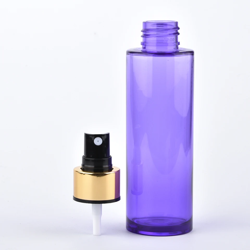 Manufacturer 30ml 50ml 80ml 100ml 120ml Thick Wall PET Plastic Mist Spray Bottle Cosmetic Packaging Spray Pump Bottle