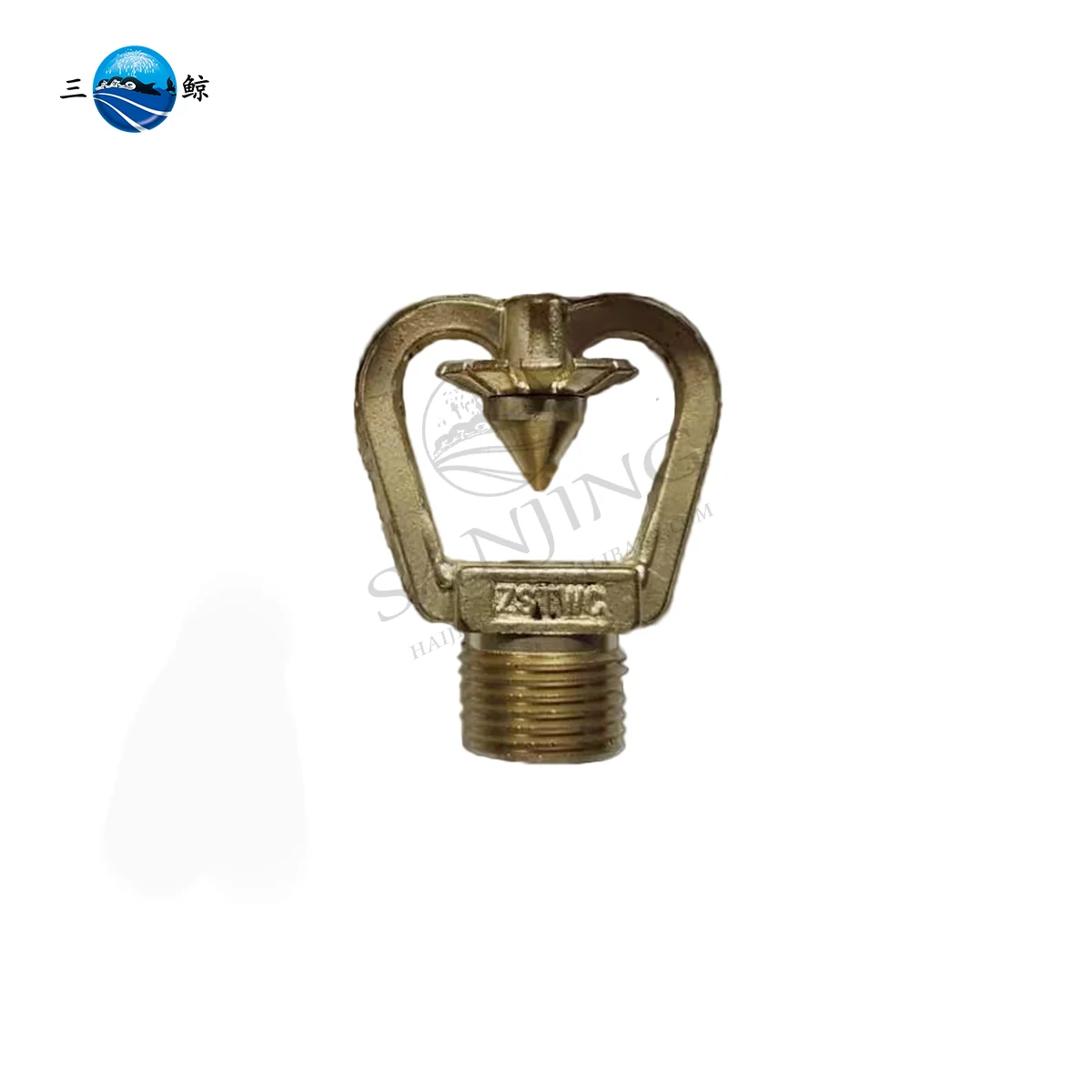 Hot Selling Brass Body Directional Spray Nozzle Deflector Angle 110 Degree Medium Velocity Open Type Water Mist Fire Sprinklers