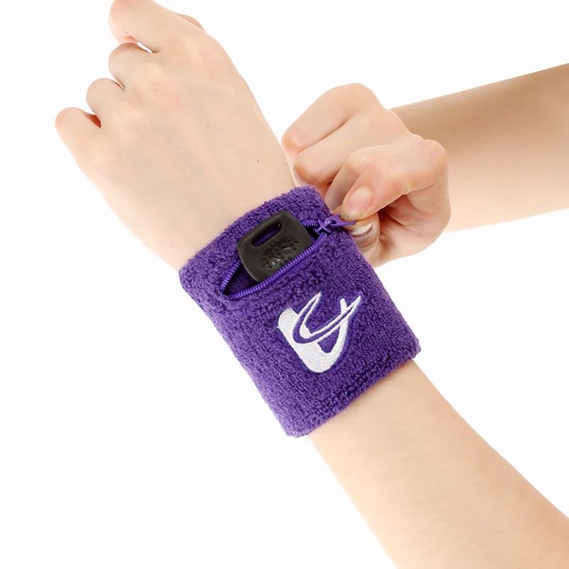 Kid Terry Cloth Cotton Sweatband Elastic Fitness Sweat WristBand for Adults