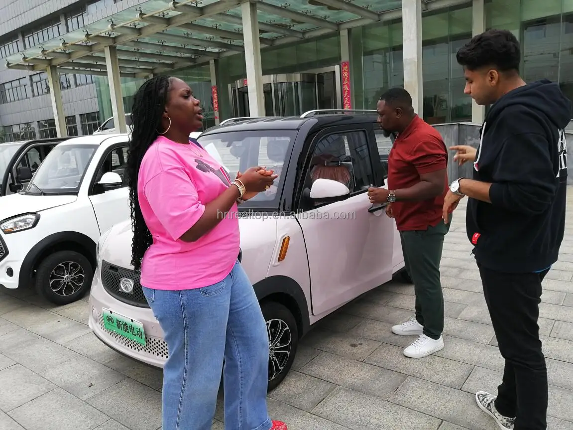 low cost coche electrico Chinese adults two doors 4 seats carro electrico Mini auto electric car without driving license