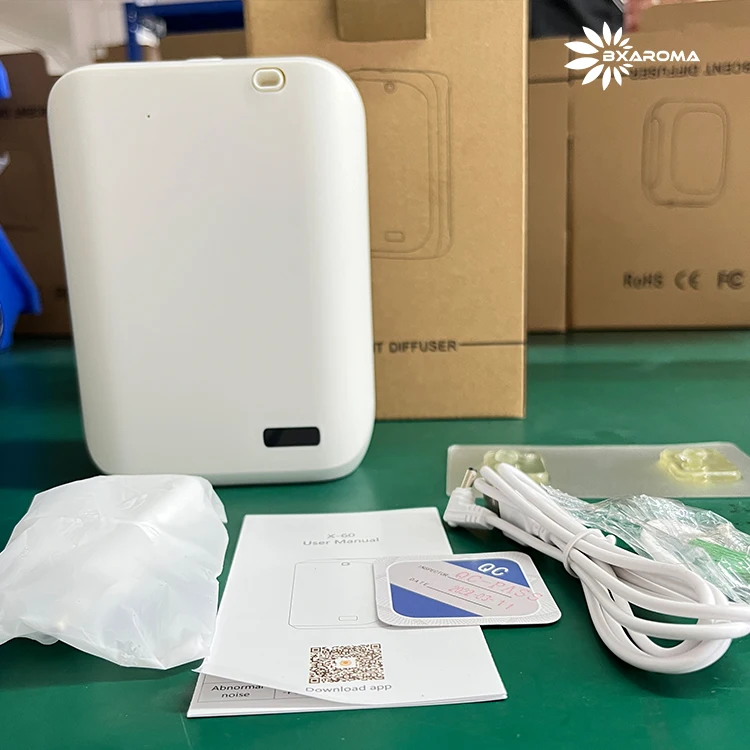 Bxaroma Bluetooth 2022 Portable Oil Scent Diffuser Machine Electric Aroma Diffusers