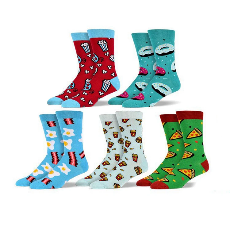 DS- E797 designer socks for womens socks custom cotton crew socks