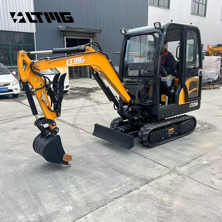 LTMG Hydraulic Mini Excavator Machine Kubota 1.5 1.8 2 2.5 Ton Small Crawler Construction Home Use Farms Competitive Priced