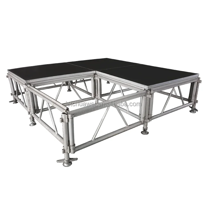 aluminum18mm stage Fireproof plywood concert event stage for sale with CE certificate