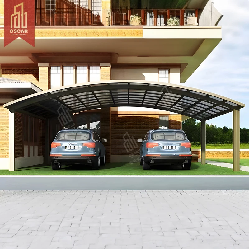 Foreign Trade Version of the Unit Fixed Rainproof Landscape Bus Station Sun Room Pc Board Sliding Awning Carport