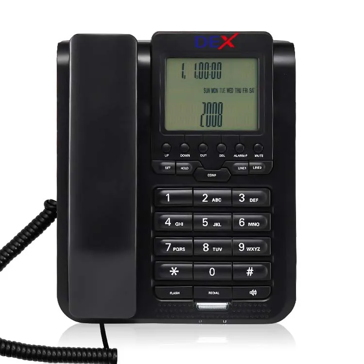 DEX Telephone Factory Direct OEM&ODM Corded Landline Telephone Desktop phone for home office