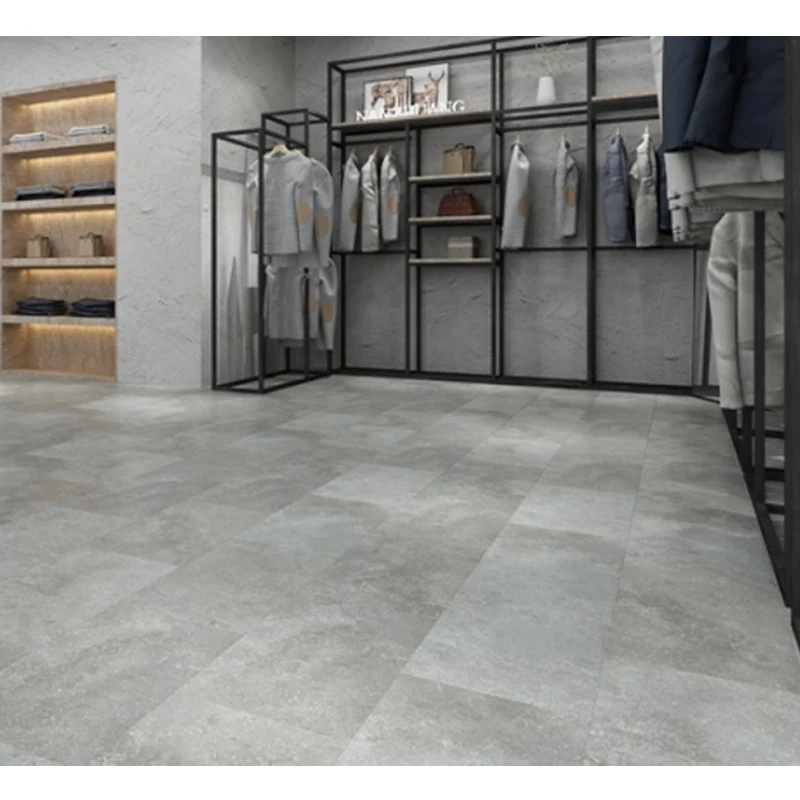 Easy To Install Marble 4mm 5mm UV Coating SPC Floor China Good Quality Plastic Floor Vinyl Lvt Flooring For Workshop