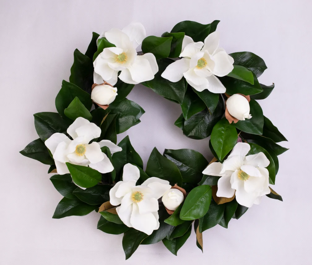 Home Decoration Anemone Wreath Polyester Artificial Flowers,Polyester Artificial Flowers