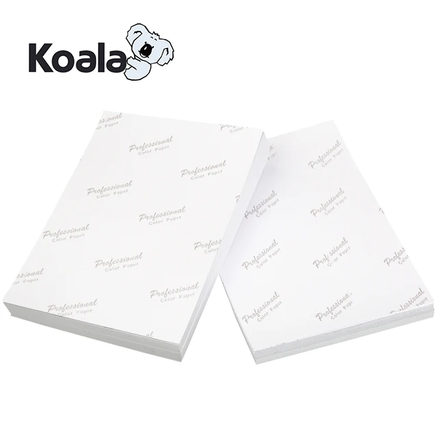 Koala 200g a4 яркая цветная струйная двухсторонкая глянцевая
