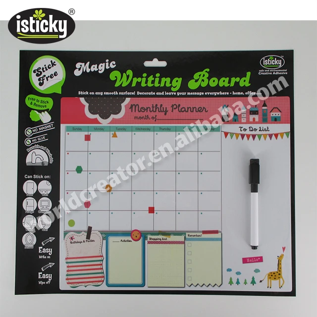 
The most practical waterproof small memo magic writing board for home 