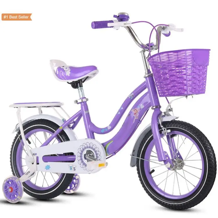 Istaride 16 Inch Cycle For 3-8 Year Old Kids Kinderfietsen Oem Cheap Children Bicycle With Flash Training Wheel Bike Kids