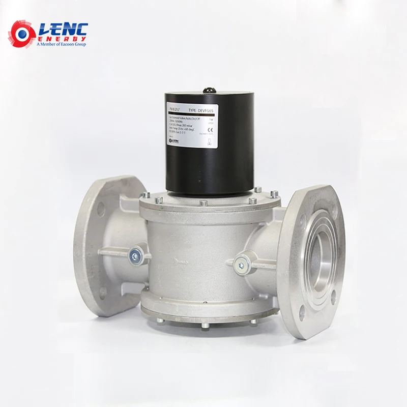 DEVFG Flanged series-Fast opening and fast closing gas solenoid valve