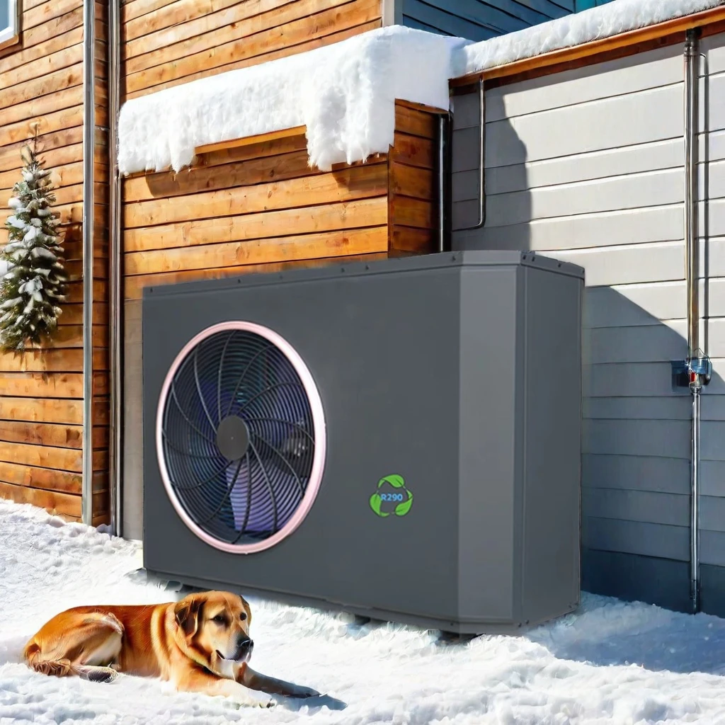 OEM Energy saving low temp ERP A+++ EVI dc inverter monoblock air to water r290 heat pump for EU